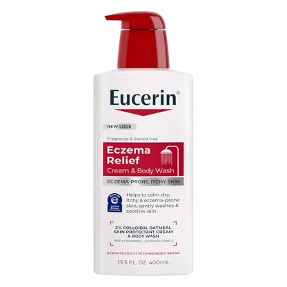 Eucerin_Eczema_Relief_Cream_and_Body_Wash,_Colloidal_Oatmeal_Enriched,_Soap_Free_Eczema_Body_Wash,_13.5_FL_OZ_Bottle