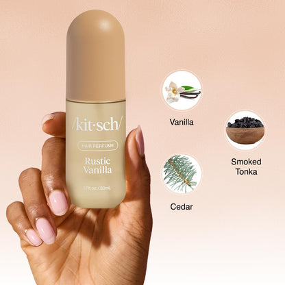 Kitsch_Hair_Perfume_for_Women_-_Rustic_Vanilla_|_Clean,_Deodorizing_&_Patented_Odor-Eliminating_Technology_Hair_Spray_&_Body_Mist_-_Freshen_Hair,_Pillows_-_Warm_Tonka,_Vanilla_&_Cedar_Blend_-_50_mL