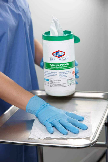 Clorox Healthcare Hydrogen Peroxide Cleaner Disinfectant Wipes