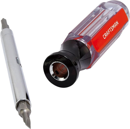 CRAFTSMAN_Screwdriver_Multi-Bit_Set,_6_in_1,_Acetate_Handle_(CMHT66052)