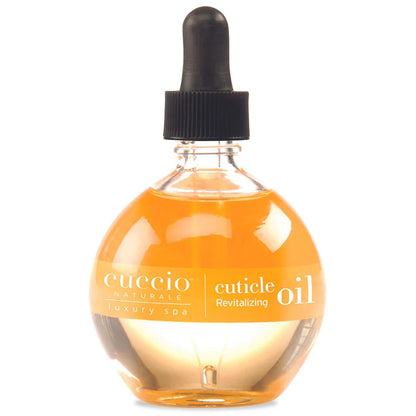 Cuccio Naturale Milk &amp;amp; Honey Revitalizing Cuticle Oil, Lightweight Fast-Absorbing Hydrating Nail &amp;amp; Cuticle Conditioner, Cold-Pressed Oils + Vitamin E, 2.30 Fl Oz