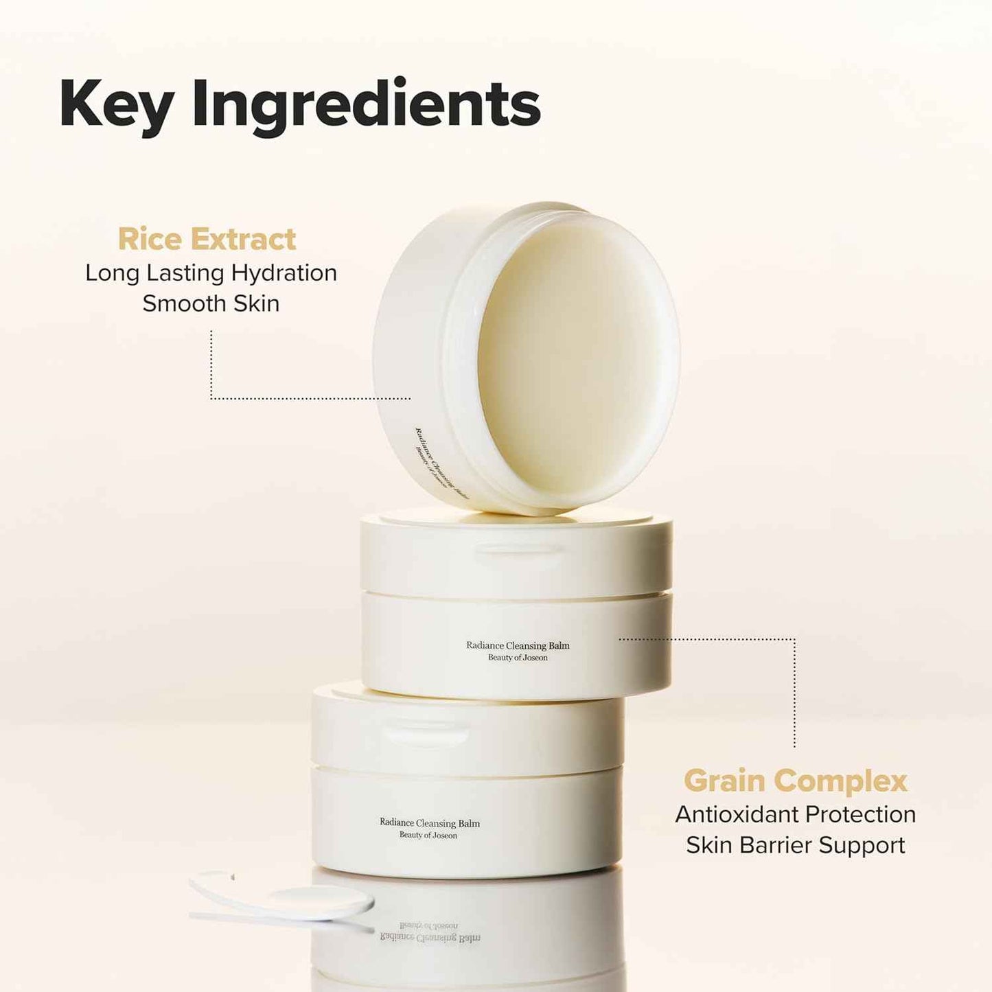 Beauty of Joseon Radiance Cleansing Balm Makeup, Sunscreen, Pore Cleanser for Sensitive Acne Skin. Korean Skincare for Men and Women 100ml, 3.38 fl.oz
