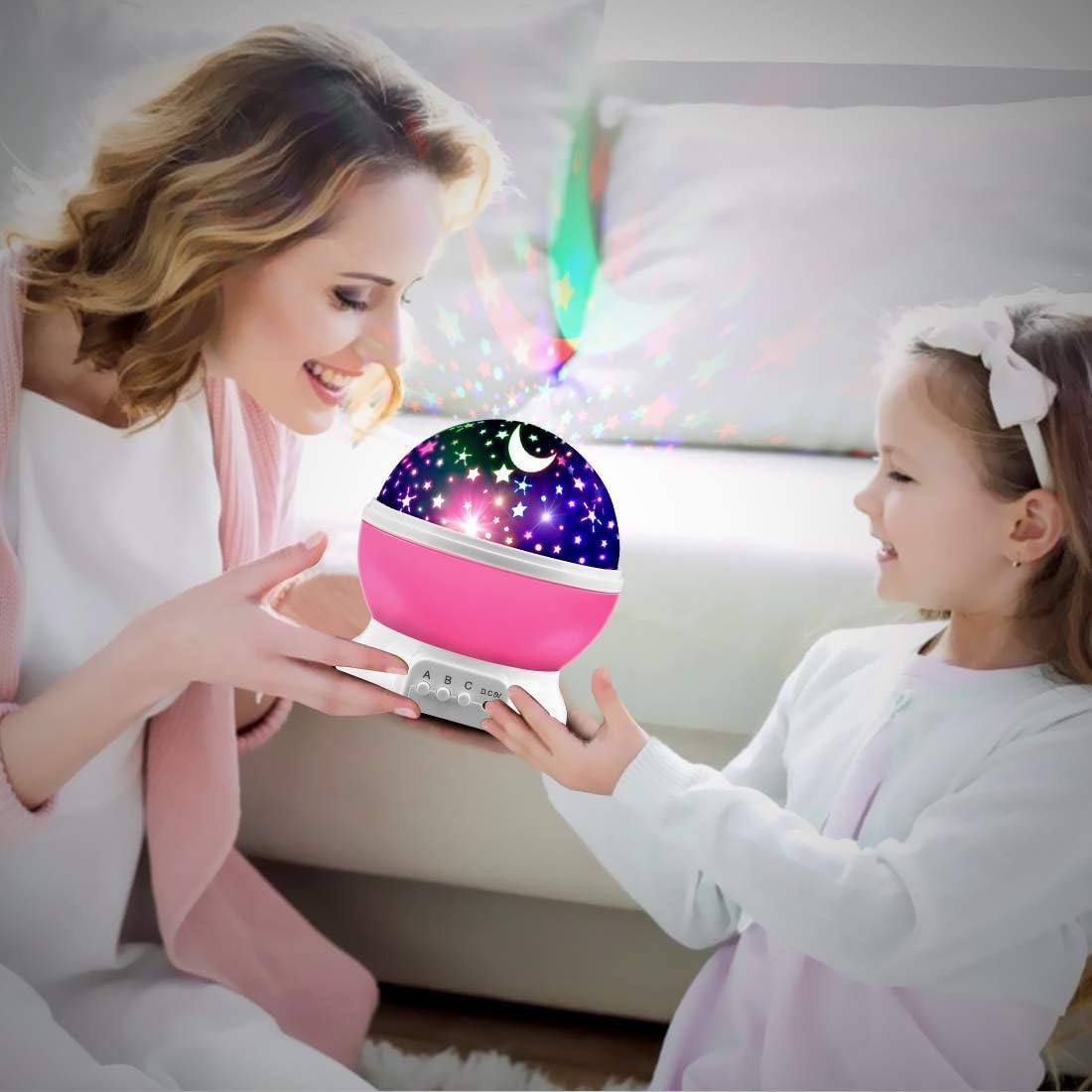 Star_Projector,_Night_Light_Lamp_Fun_Gifts_for_1-4-6-14_Year_Old_Girls_and_Boys_Rotating_Star_Sky_Moon_Light_Projector_for_Kids_Bedroom_Decor_-Pink