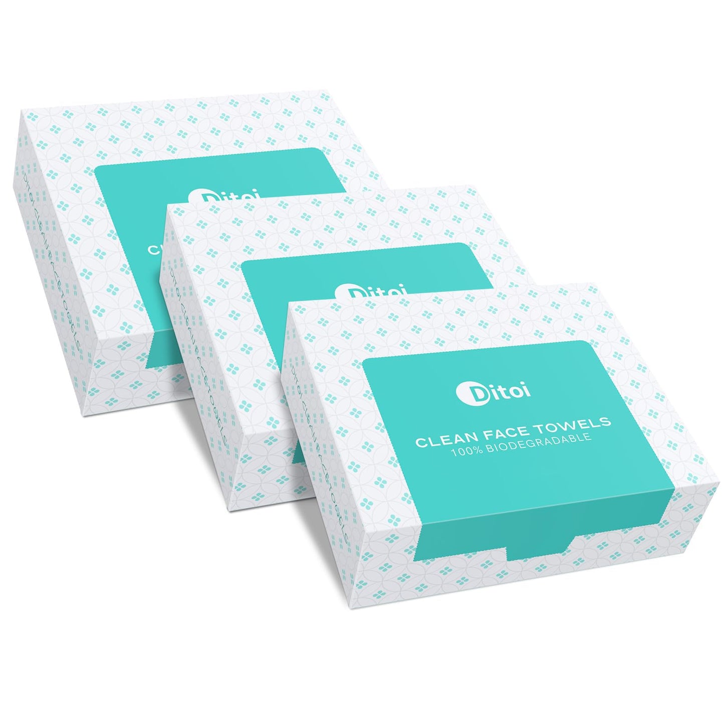 Face Towels, 10&amp;#34;×12&amp;#34; Disposable Face Towel, Face Towelettes XL, Ultra Soft Makeup Remover Dry Wipes, Thick Face Towel for Travel, 45 Count (3 Pack)