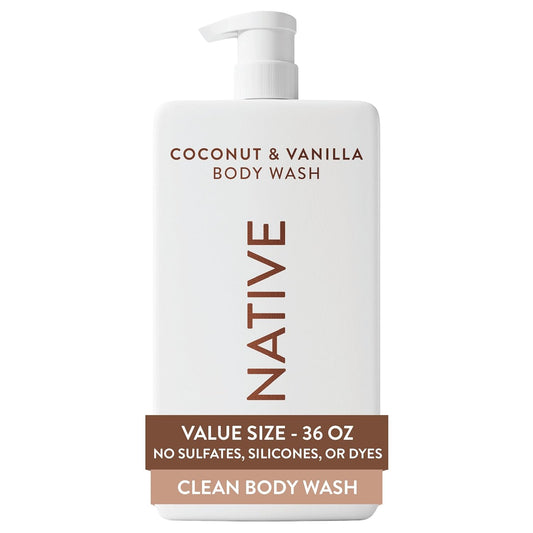 Native_Body_Wash_for_Women_&_Men,_Coconut_&_Vanilla,_36_oz_Pump_Bottle,_Sulfate-Free_&_Gentle_for_All_Skin_Types