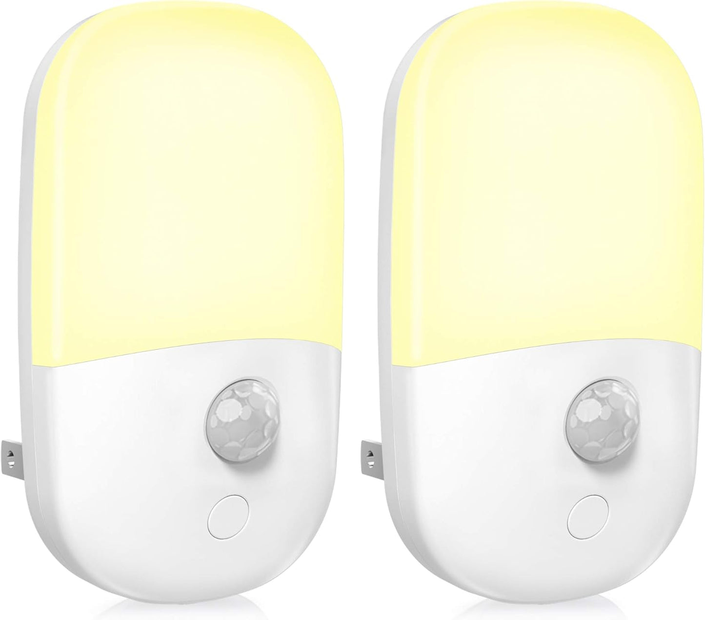 MAZ-TEK_Plug_in_Motion_Sensor_Dimmable_Night_Light,_Soft_Warm_White_LED_Nightlight_with_Dusk_to_Dawn_Motion_Sensor,_Adjustable_Brightness_for_Bedroom,_Bathroom,_Kitchen,_Hallway,_Stairs,2_Pack