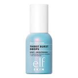 e.l.f. SKIN Holy Hydration! Thirst Burst Drops Mini, Serum For An Instant Radiant Complexion, Made With Hyaluronic Acid, Vegan & Cruelty-Free