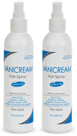Vanicream Firm Hold Hairspray, Fragrance and Gluten Free, For Sensitive Skin, 8 Ounce, Packaging May Vary