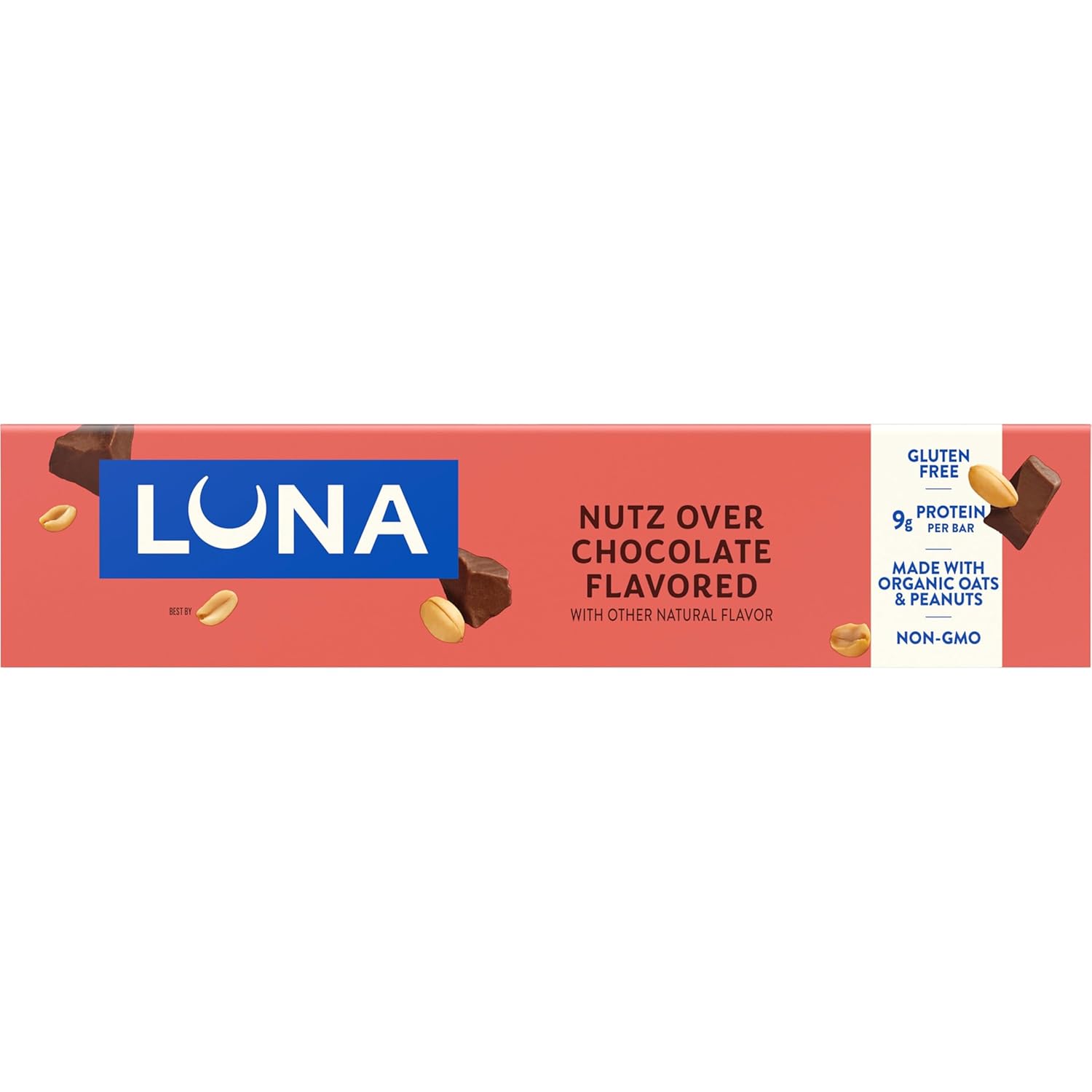 LUNA_Bar_-_Nutz_Over_Chocolate_Flavor_-_Gluten-Free_-_Non-GMO_-_7-9g_Protein_-_Made_with_Organic_Oats_-_Low_Glycemic_-_Whole_Nutrition_Snack_Bars_-_1.69_oz._(15_Count)
