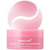 medicube PDRN Caffeine Collagen Eye Patch | Gel Eye Patches for the appearance of Dark Circles, Undereye Bags | Firming, Age-Defying Care with Retinol, Collagen | Korean Skincare | 30 Pairs