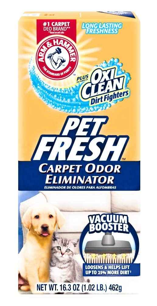 Arm & Hammer Pet Fresh Carpet Odor Eliminator Plus Oxi Clean Dirt Fighters, 48.9 Ounce