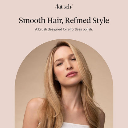 Kitsch_Smooth_&_Polish_Brush_–_Dual_Bristle_Detangler_Brush,_Shine_&_Frizz_Control_–_Vegan_Boar_&_Nylon_Hair_Brush_with_Cushioned_Pad_for_Scalp_Massage_–_Hair_Care_Tool_for_All_Hair_Types_-_Haze_Blue