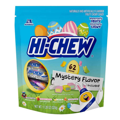 HI-CHEW Assorted, Green Apple Strawberry Mango Grape, Soft & Chewy Candy 2lb - 185+ Pieces Individually Wrapped - Made with Immensely Juicy Fruity Flavors