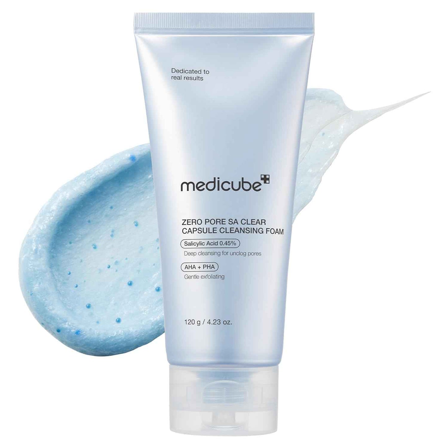 medicube | Daily Gentle Cleanser for Skin Texture, Blackhead & Pore Care | AHA, BHA & PHA for Deep Cleansing | Korean Skincare