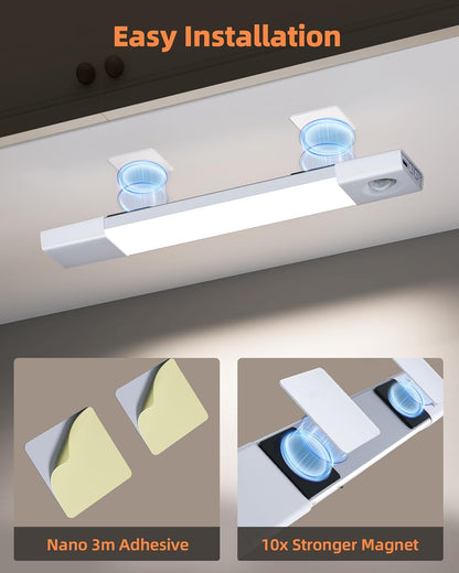 EZVALO_3_Pack_7”_Motion_Sensor_Light_Indoor,_Wireless_Under_Cabinet_Lighting,_30_LED_Rechargeable_Closet_Lights,_Dimmable,_3_Color_Temperatures,_Counter_Lights_for_Wardrobe,_Pantry,_Bedroom,_Kitchen