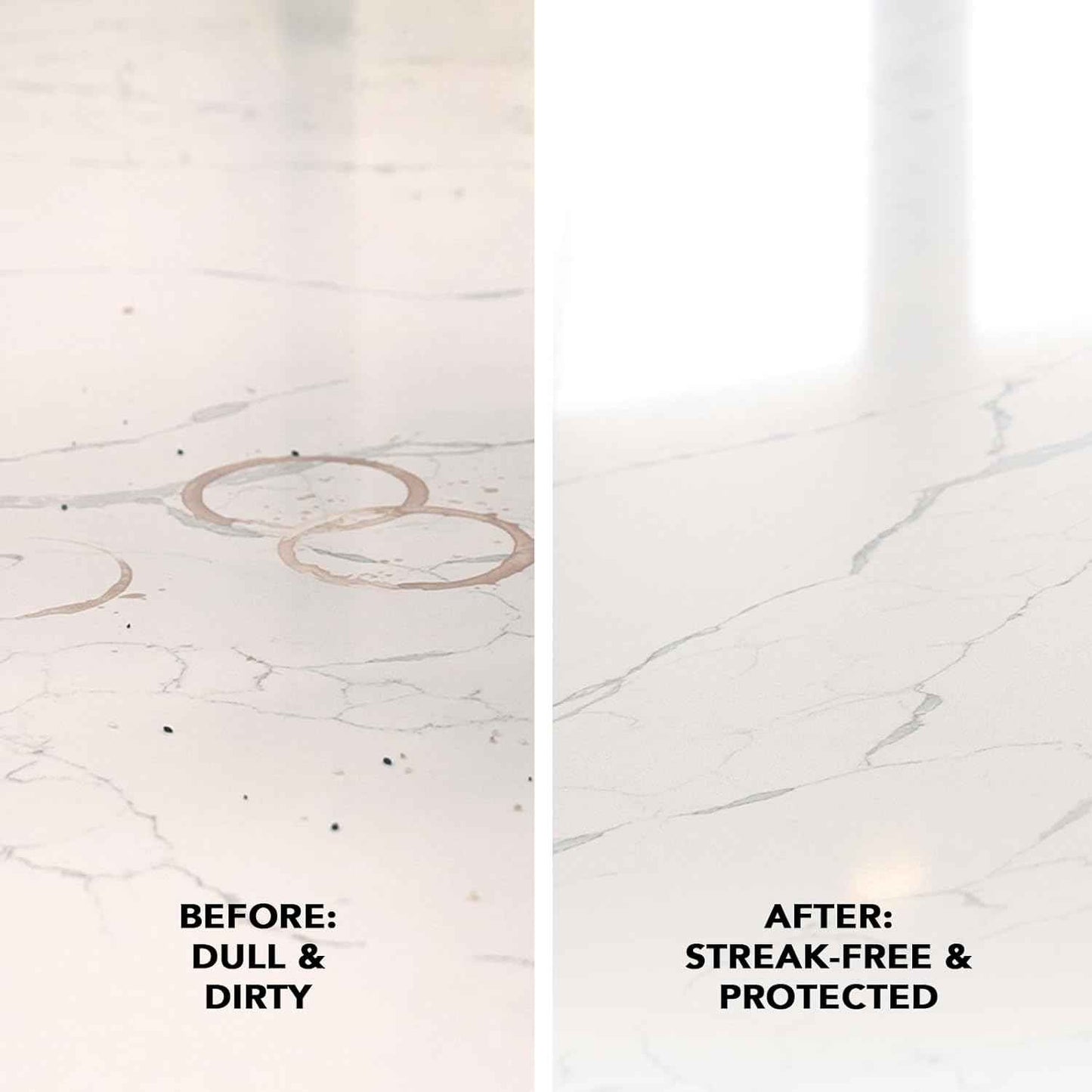 Weiman Quartz Countertop Cleaner and Polish - Clean and Shine Your Countertops Islands and Stone Surfaces with UV Protection, 24 Ounce with MicroFiber Towel, 2 Pack