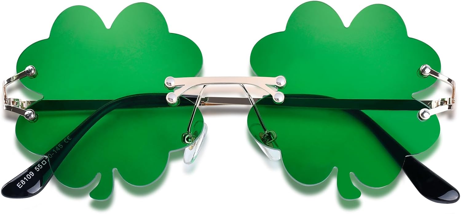 St_Patricks_Day_Decorations,_St._Patrick's_Day_Accessories_Irish_Shamrock_Sunglasses_Decor_Party_Favors_Supplies_Green_Four_Leaf_Clover_Costume_Glasses_for_Women_Men