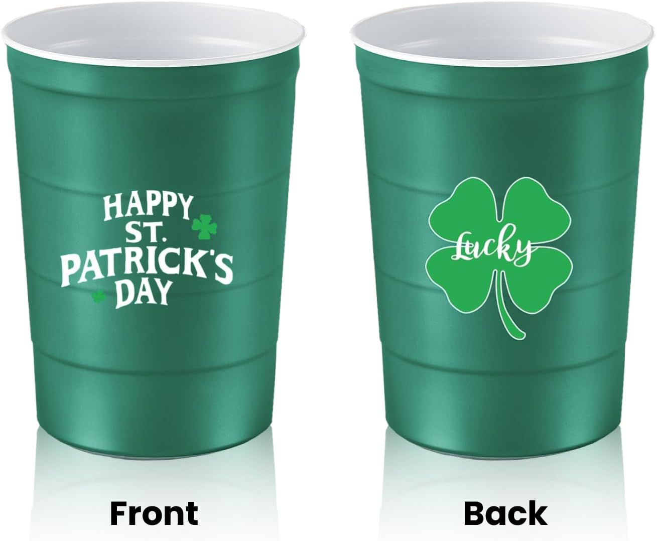 16_oz._Party_Cups_'St._Patrick's_Day'_Clover_Design_for_Cold_Drinks,_Durable,_Disposable,_Recyclable,_Made_in_USA,_Green,_12_Count