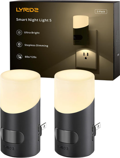 Lyridz_LED_Night_Lights_Plug_into_Wall_with_Motion_Sensor,_1-150LM_Dimmable_Plug-in_Nightlight_Indoor_for_Bedroom,_Bathroom,_Hallway,_Stairs,_Pet_House,_Toilet,_2_Pack