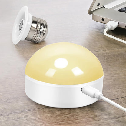 BLUEYE_Rechargeable_Battery_Operated_Light_Bulb,2Packs,300LM,40W_Equivalent,E26_Detachable_Charging(E12_available),4_Color_Temperature,Remote_Control_Puck_Emergency_Lamp,Timer,Dimmer,For_Non-Hardwired