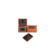 Carbon Fiber + Orange