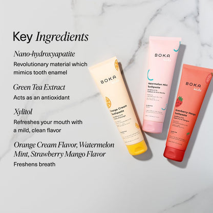Boka_Fluoride_Free_Toothpaste_Nano_Hydroxyapatite_Toothpaste_-_Orange_Cream,_Watermelon_Mint,_Strawberry_Mango_Flavor,_4_oz_3Pk
