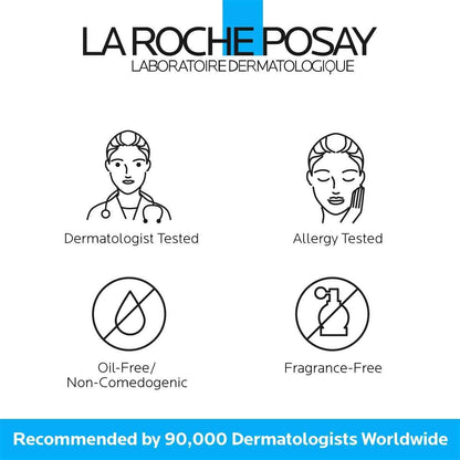 La Roche-Posay Effaclar Purifying Foaming Gel Cleanser for Oily Skin, With Zinc Pidolate To Remove Excess Oil, Alcohol Free & Oil Free, Face Wash For Oily Skin, Dermatologist & Sensitive Skin Tested