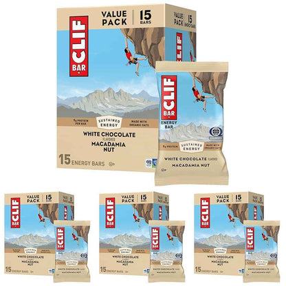 CLIF BAR - Energy Protein Bars - Made with Organic Oats - Energy Bars - Non-GMO