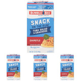 Bumble Bee Snack On The Run Original Tuna Salad with Crackers Kit (Pack of 3) - Ready to Eat Protein Snack Pack - 8g Protein per Box - Wild Caught MSC Certified Tuna