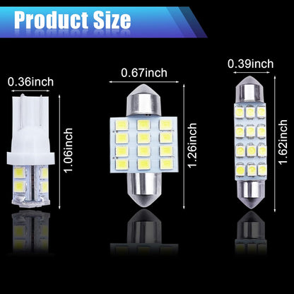 Car_Led_Bulb,_Led_Combination_Set_of_24_Sets,_Used_for_Car_Interior/Indoor_Map_Dome/_Trunk_/_License_Lights,_Etc._(White)