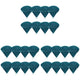 Peacock blue - 1 Count (Pack of 24)