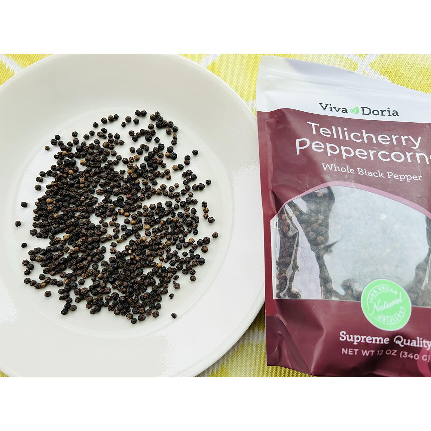 Viva_Doria_Tellicherry_Peppercorns_Whole_Black_Pepper_12_Oz_Steam_Sterilized_Black_Peppercorns_-_Ideal_for_Spices_and_Flavor