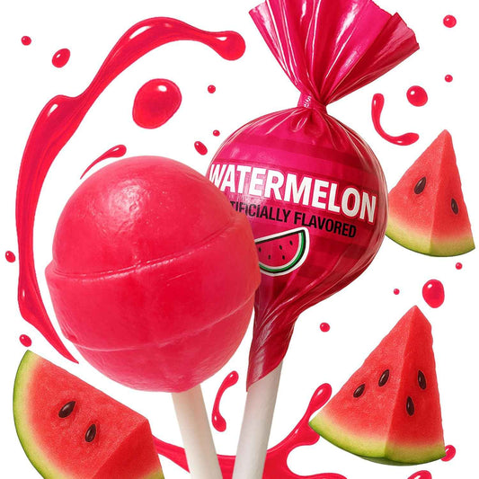 SugarCrate Watermelon Lollipops – Housewarming Welcome Treat for Neighbors, Hostesses, and New Homeowners