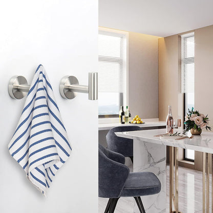 NearMoon_Bath_Towel_Hooks-_SUS_304_Stainless_Steel_Robe_Hook_Holder,_Heavy_Duty_Coat_Hook_for_Bathroom_Livingroom_Hotel_Kitchen_Garage,_Wall_Mounted-_4_Pack_(Brushed_Nickel)