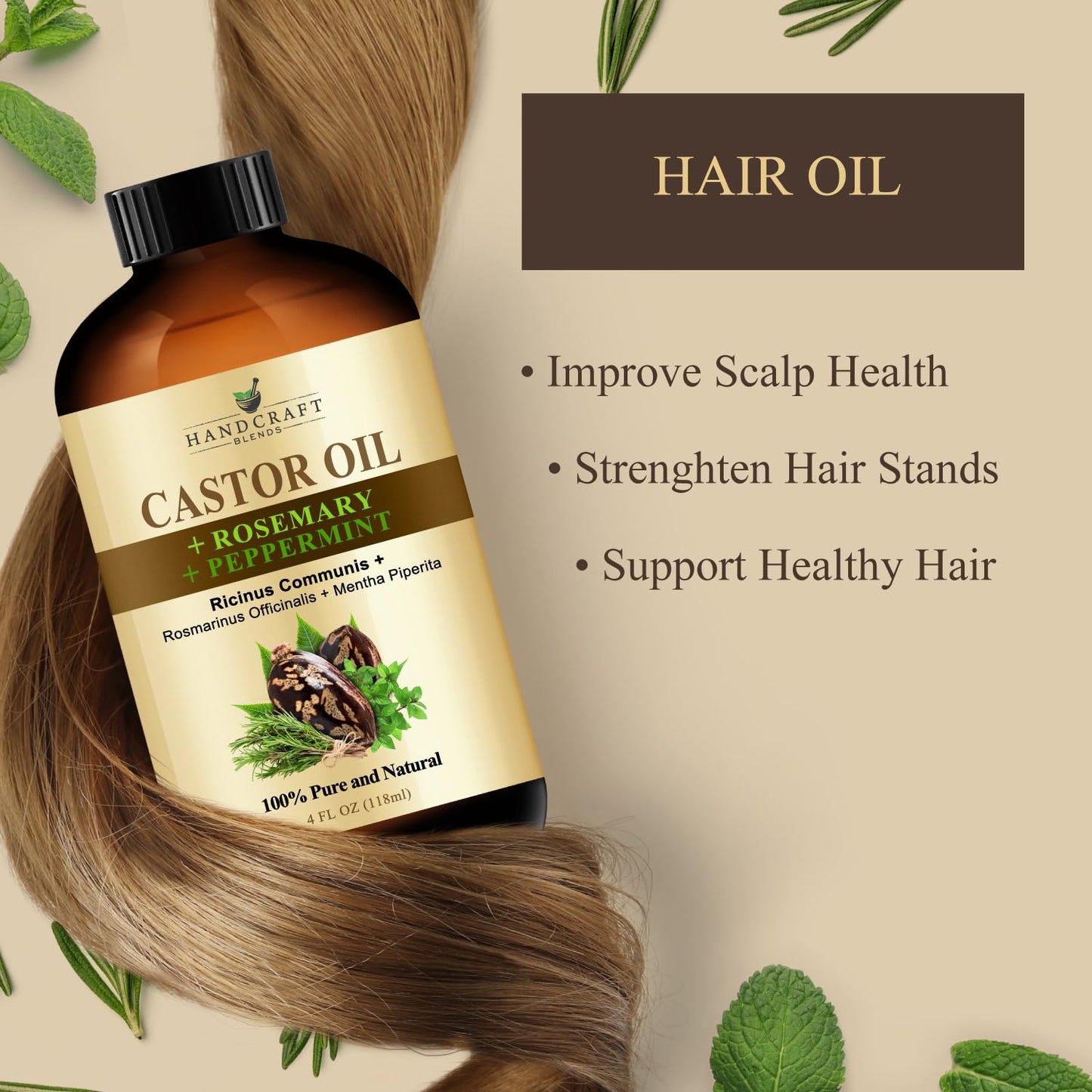 Handcraft_Blends_Castor_Oil_with_Rosemary_and_Peppermint_Oil_in_Glass_Bottle_-_4_Fl_Oz_-_100%_Pure_and_Natural_-_Premium_Grade_Oil_for_Hair_Growth