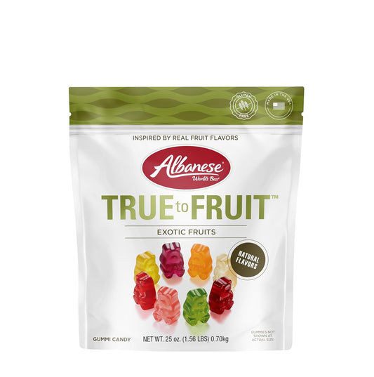 Albanese_World's_Best_True_to_Fruit_–_Exotic_Fruits_Gummies,_25oz_Bag_of_Gummy_Candy_(Packaging_May_Vary)v_Snack_Sweet_Mango_Pineapple_Cherry_Bonbon