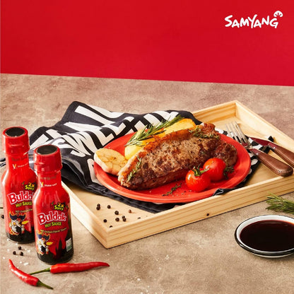 [Samyang]_Hack_Bulldark_Spicy_Chicken_Roasted_Sauce_+_Bulldark_Spicy_Chicken_Roasted_Sauce_2_sets_/_Fire_Noodle_Challenge_(overseas_direct_shipment)