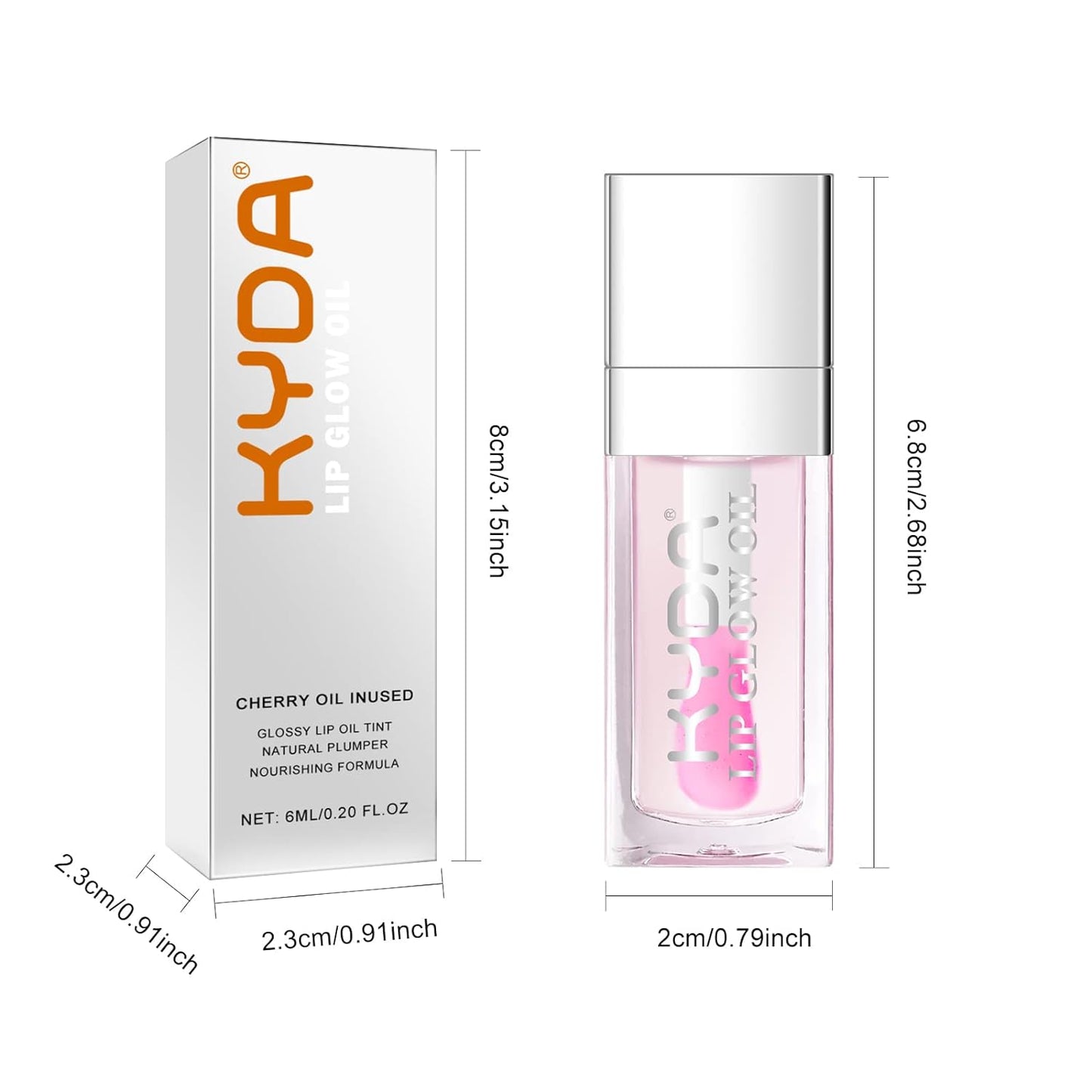 KYDA_Hydrating_Lip_Glow_Oil,_Clear_to_Pink,_Color_Change_Effect,_Moisturizing_Transparent_Plumping_Lip_Oil_Tinted_for_Lip_Care_and_Dry_Lips,_by_Ownest_Beauty_Skincare_Moisturizer_Moisture_Comfort