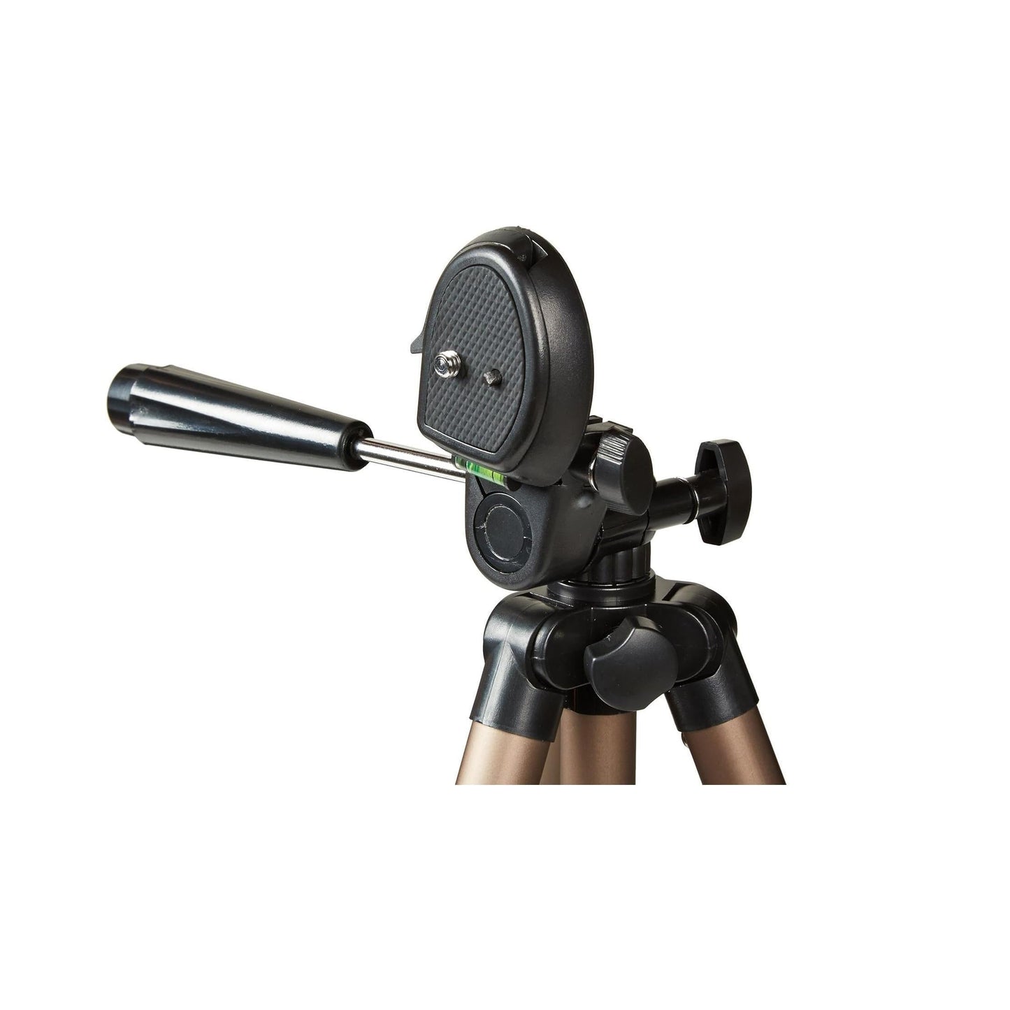 50-inch_Lightweight_Camera_Mount_Tripod_Stand_With_Bag,_Black/Brown