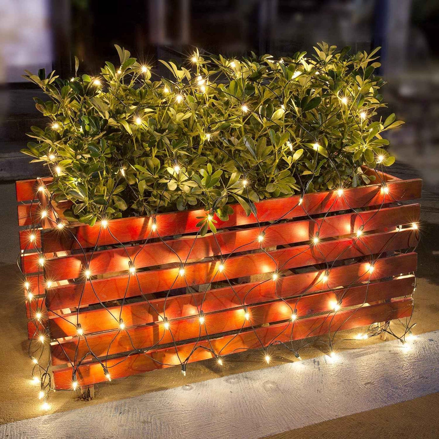 Lomotech Christmas Net Lights – UL Certified Waterproof Mesh Lights for Kid-Safe and Pet-Friendly Outdoor Yards