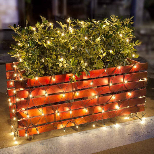 Lomotech Christmas Net Lights – UL Certified Waterproof Mesh Lights for Kid-Safe and Pet-Friendly Outdoor Yards