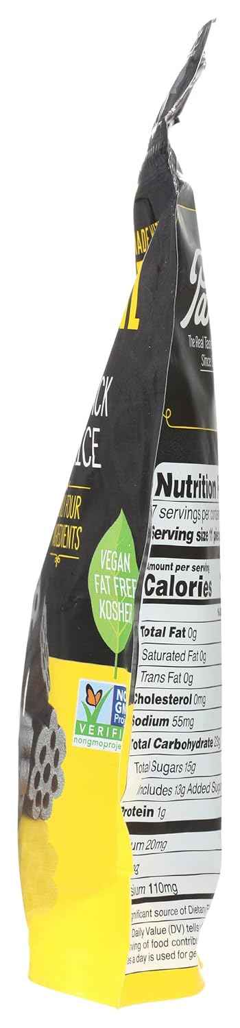 Panda Licorice Chew – Resealable Soft Candy for Camping Trips and Picnics, 7 oz