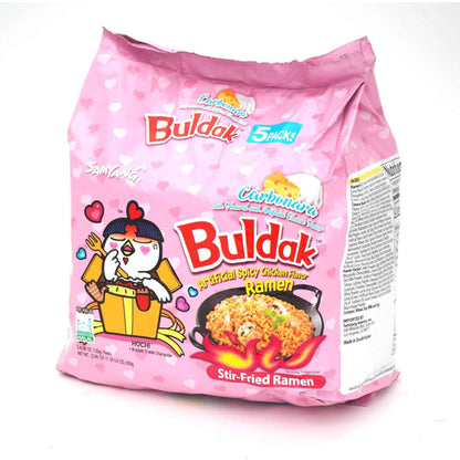 Samyang Buldak Ramen 5-Pack – 5-Minute Work Break Lunch for Busy Professionals