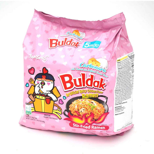 Samyang Buldak Ramen 5-Pack – 5-Minute Work Break Lunch for Busy Professionals