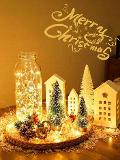 Minetom Fairy Lights Battery Operated – Thoughtful Birthday Gift for Her, 5 Pack 7FT Warm White String Lights for Cozy Home
