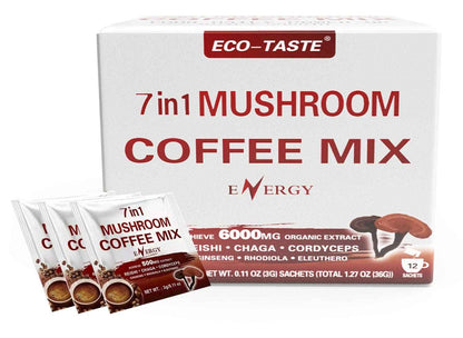 Mushroom Coffee Mix – Clean Caffeine for Deep Work and Home Office Focus