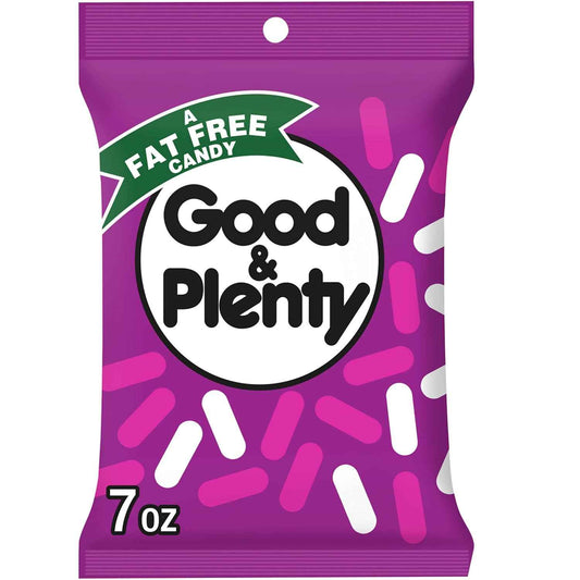 Good & Plenty Licorice Candy – Nostalgic Birthday Gift Bag for Her, Classic Hershey's Pantry Treat
