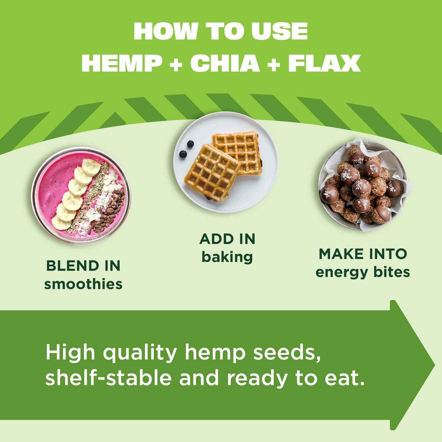 Manitoba Harvest Hemp Chia Flax Blend – Clean-Label Three-Seed Mix for Intentional Pantry Storage