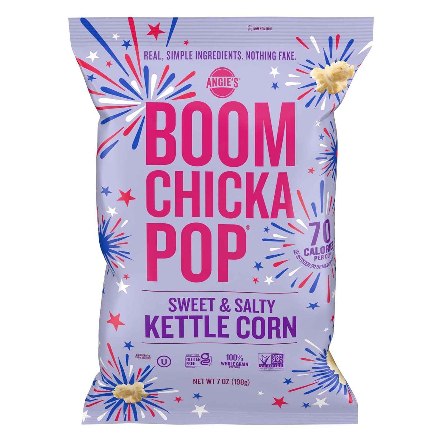 Angie's Boomchickapop Popcorn – Resealable Travel Snack for Camping and Road Trips