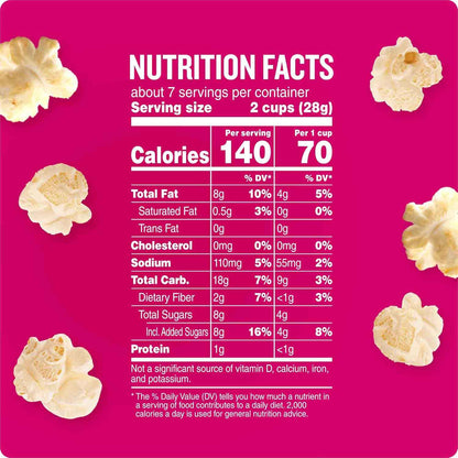 Angie's Boomchickapop Kettle Corn – Clean-Ingredient Snack for Kid-Safe Lunchbox Packing